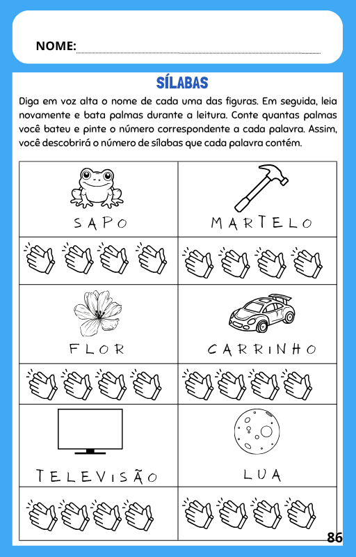 Lúdidática - Atividades de Alfabetização para a faixa etária de 4 a 5 anos - Imagem 4