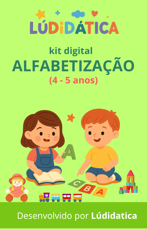 Lúdidática - Atividades de Alfabetização para a faixa etária de 4 a 5 anos