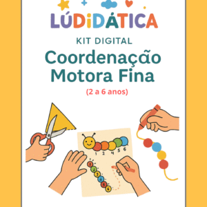 eBOOK Lúdidática - atividades de coordenação motora  fina (2 a 6 anos)