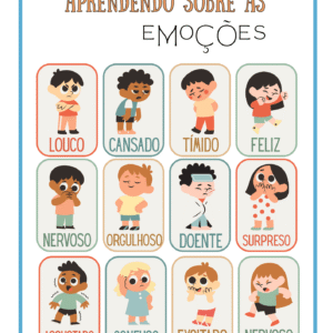 Aprendendo sobre as Emoções – Material Pedagógico para Educação Infantil